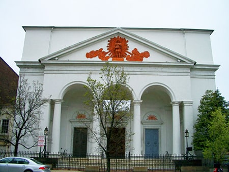 The First Unitarian Church Front Exterior